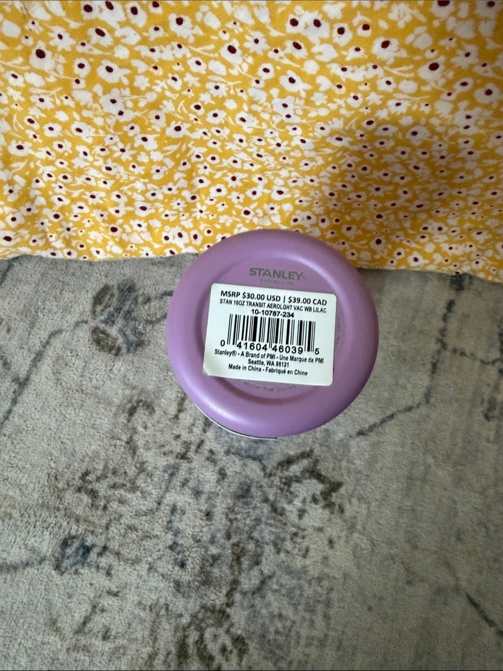 Stanley Purple Transit Bottle with Stainless Accent - Picture 2 of 2